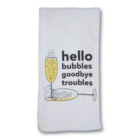 CORK POPS Hello Bubbles Bar Towel CP77702